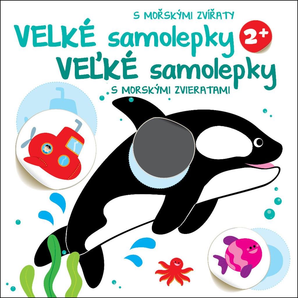 Velké samolepky s mořskými zvířaty: Veľké samolepky s morskými zvieratami