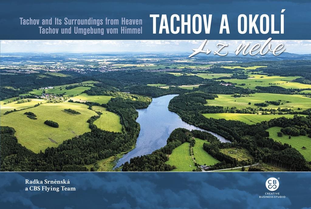 Tachov a okolí z nebe