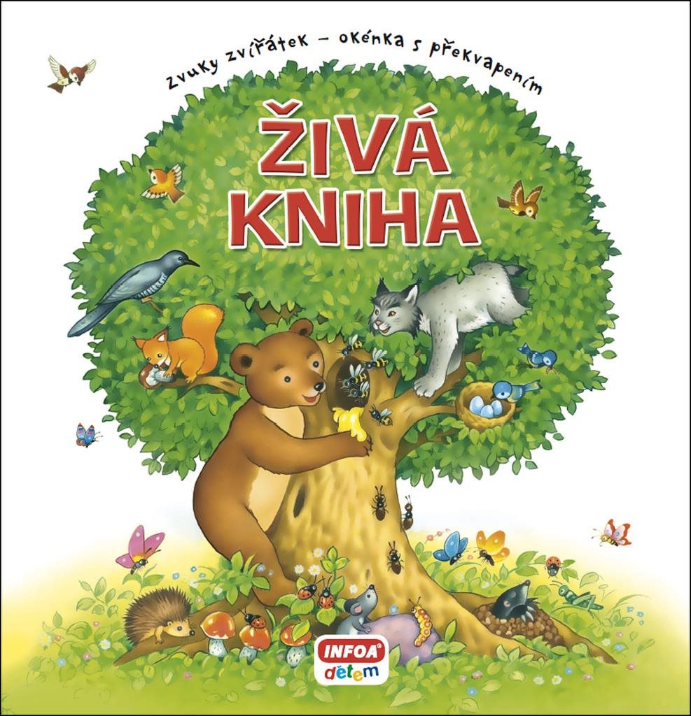 Živá kniha: Zvuky zvířátek - okénka s překvapením