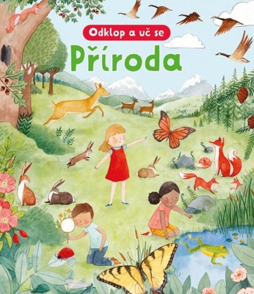 Příroda Odklop a uč se: 75 otevíracích okének