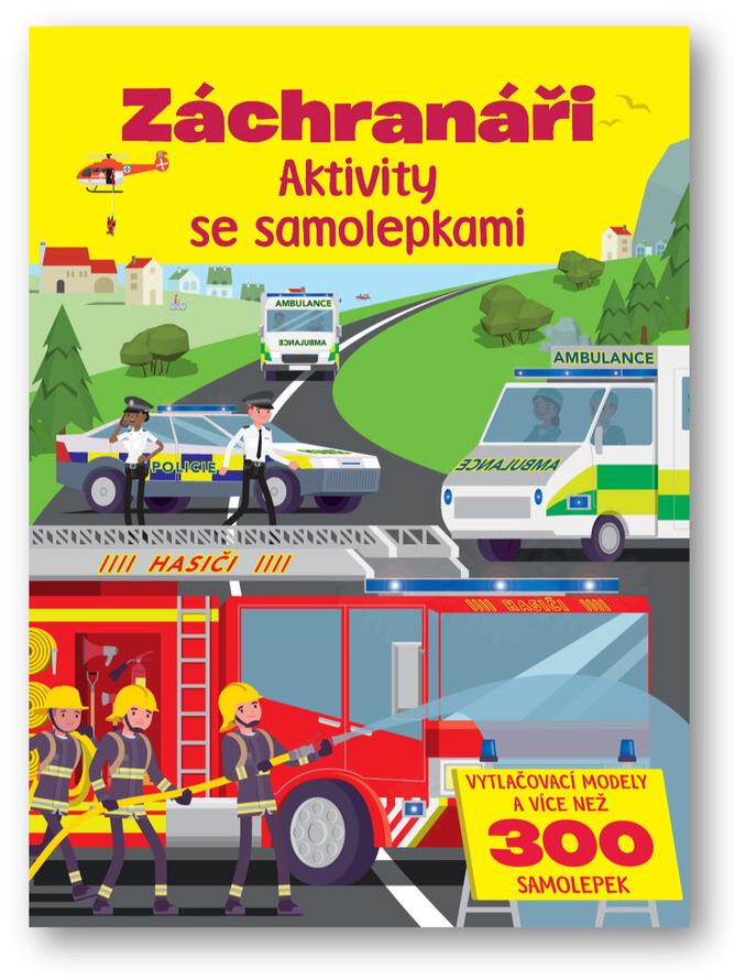 Záchranáři: Aktivity se samolepkami