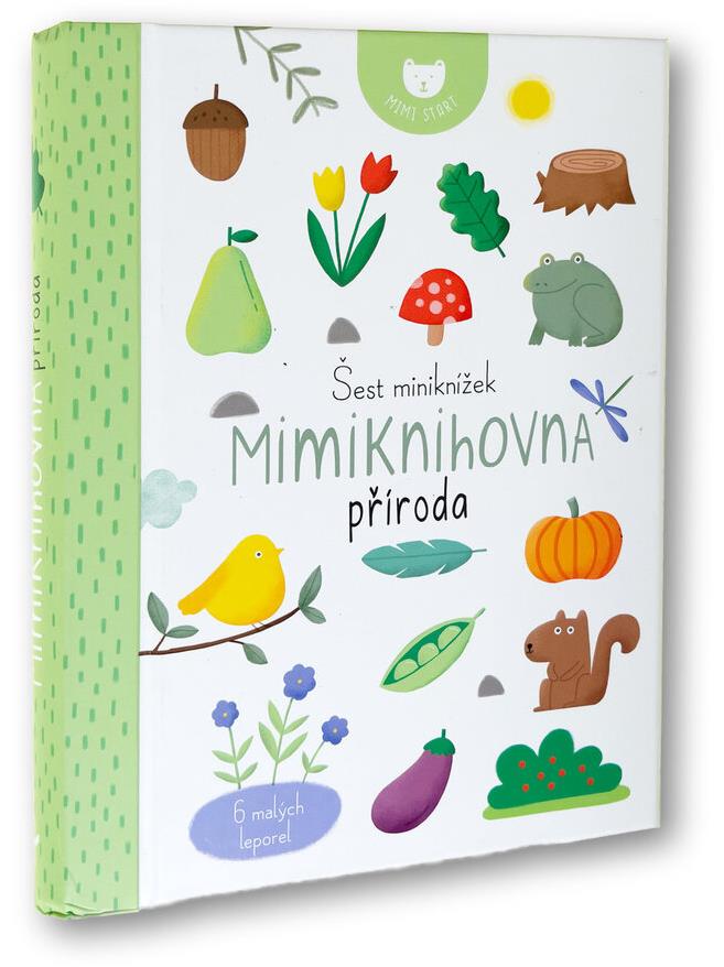 Mimiknihovna Příroda Šest miniknížek