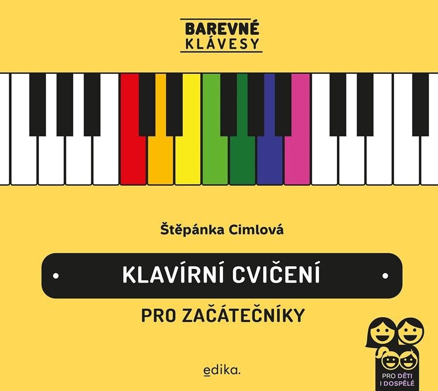 Klavírní cvičení pro začátečníky: Barevné klávesy