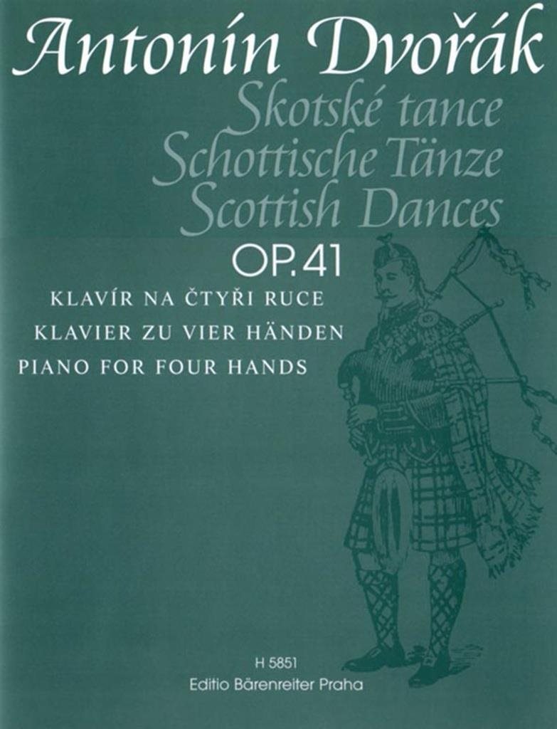 Skotské tance op. 41: Klavír na čtyři ruce