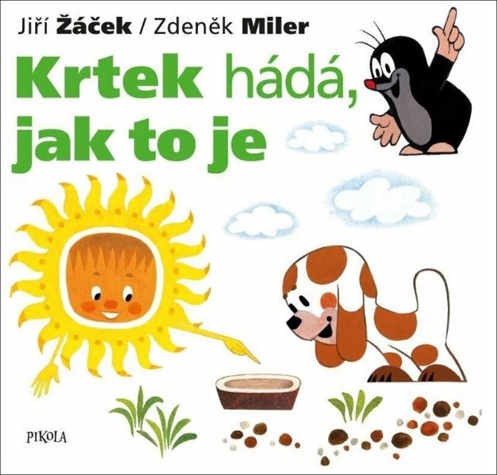 Krtek hádá, jak to je