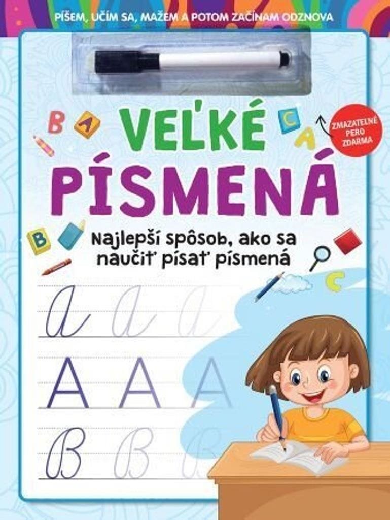 Veľké písmená: Najlepší spôsob, ako sa naučiť písať písmená