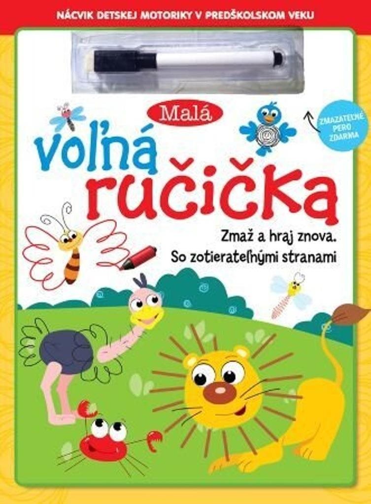 Malá voľná ručička: Zmaž a hraj znova. So zotierateľnými stranami