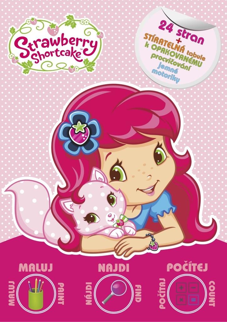 Strawberry Activity Book - zábavný a kreativní příběh pro děti od 3 do 6 let