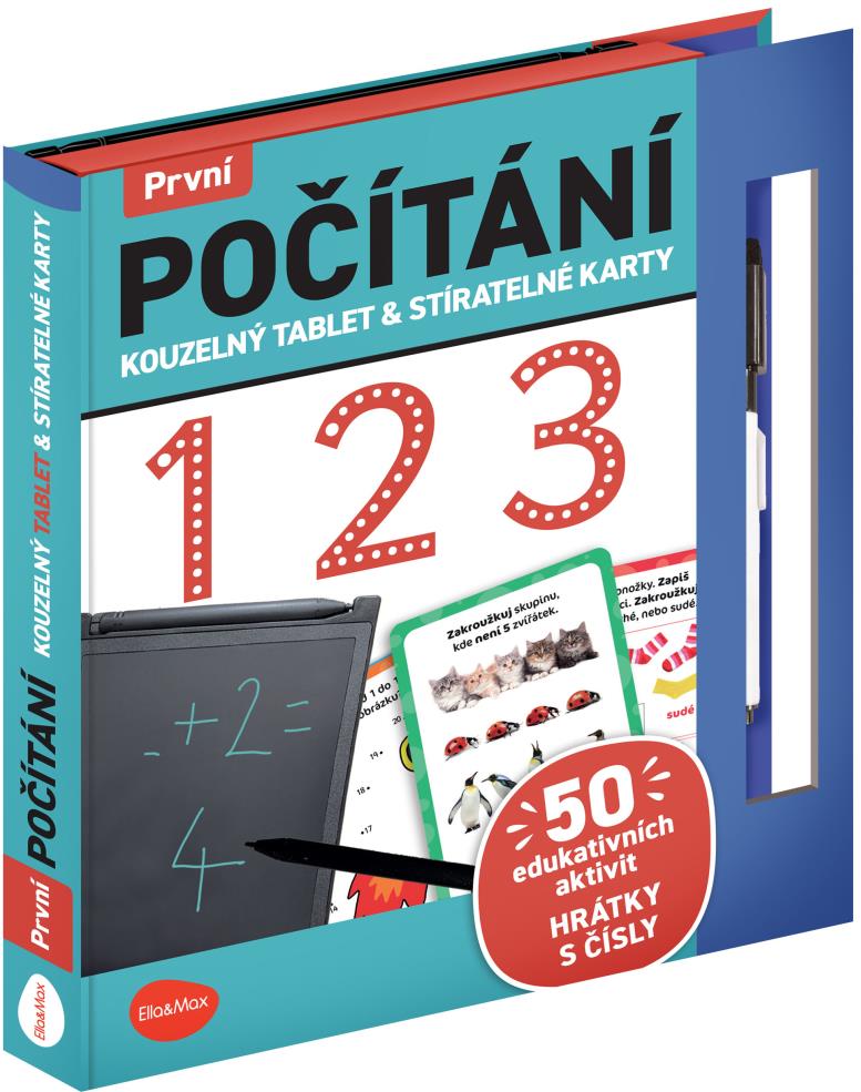 Kouzelný tablet & stíratelné karty – První počítání
