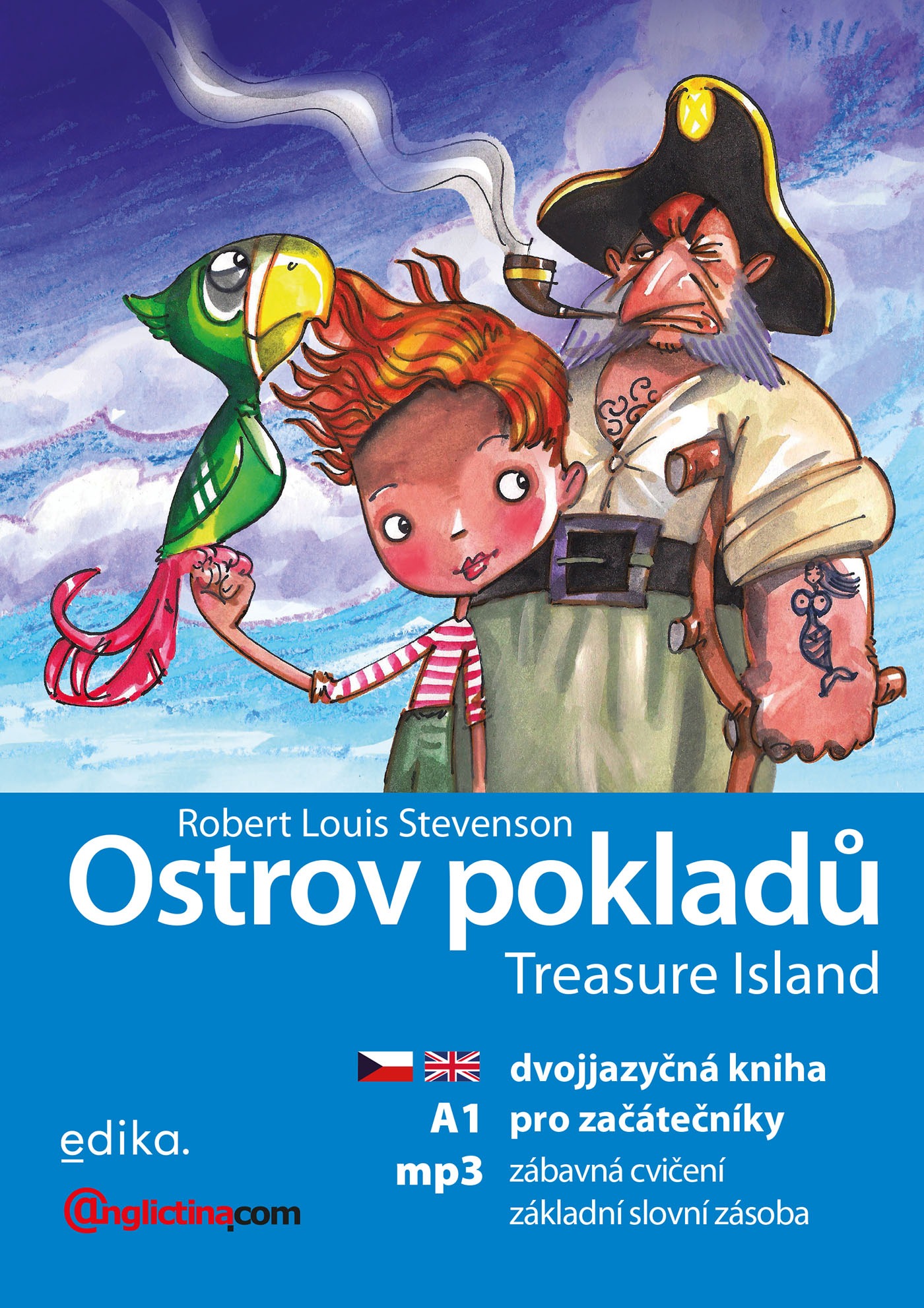 Ostrov pokladů: dvojjazyčná kniha pro začátečníky