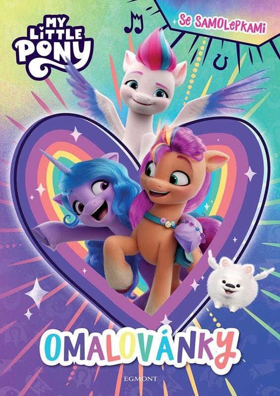 My Little Pony Omalovánky se samolepkami - skvělý způsob, jak se bavit a tvořit
