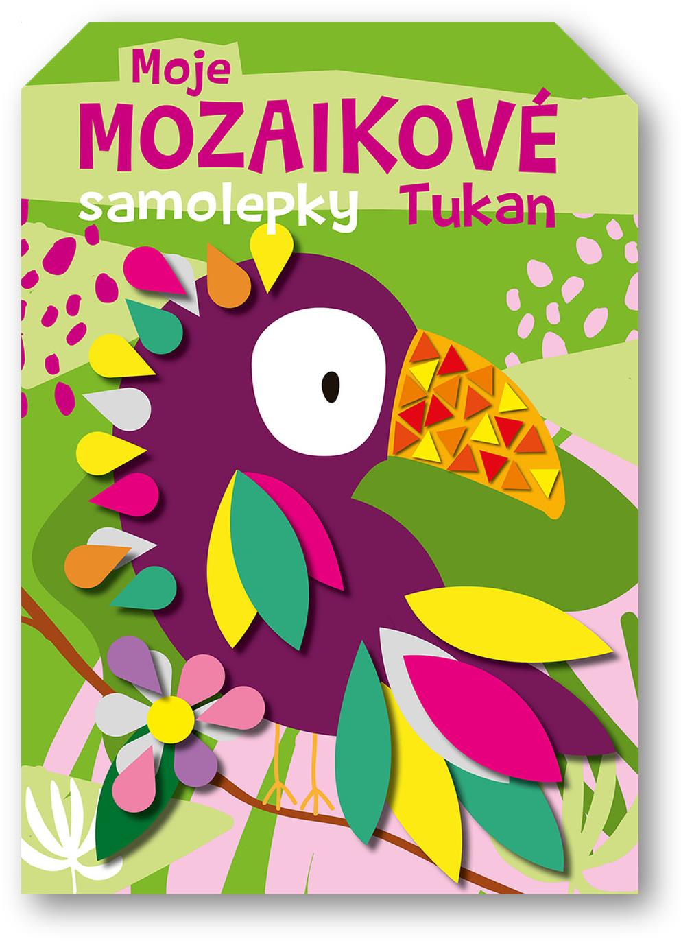 Moje mozaikové samolepky Tukan