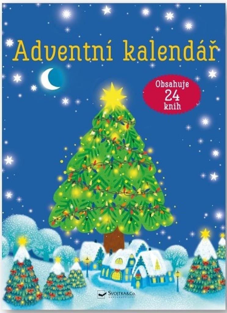 Adventní kalendář plný knih - 24 knih pro děti i dospělé