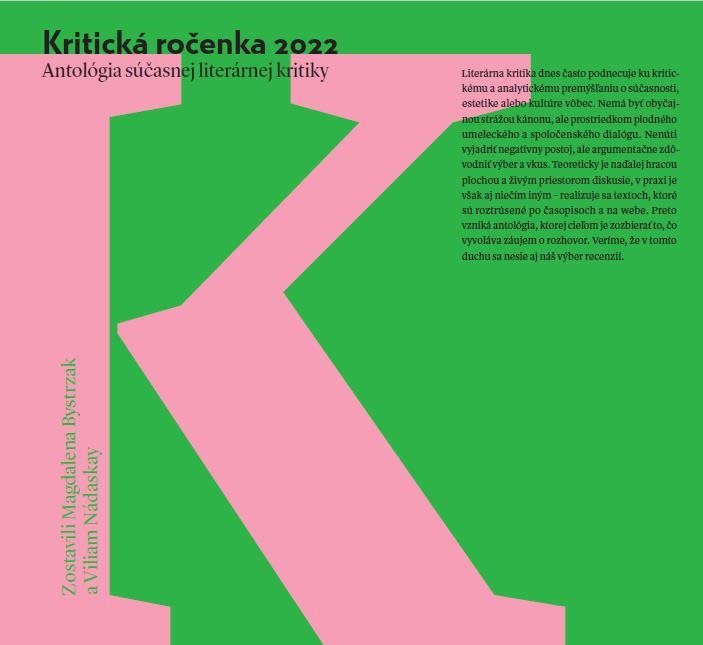 Kritická ročenka 2022: Analógia súčasnej literárnej kritiky