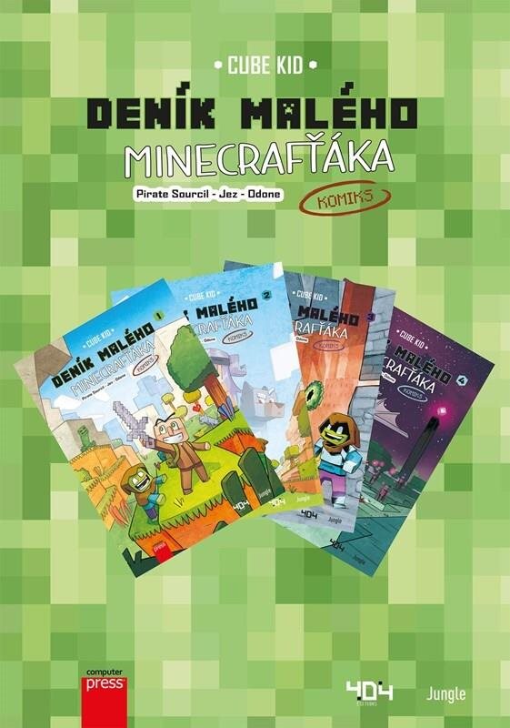 Deník malého Minecrafťáka Komiks: Komplet 1