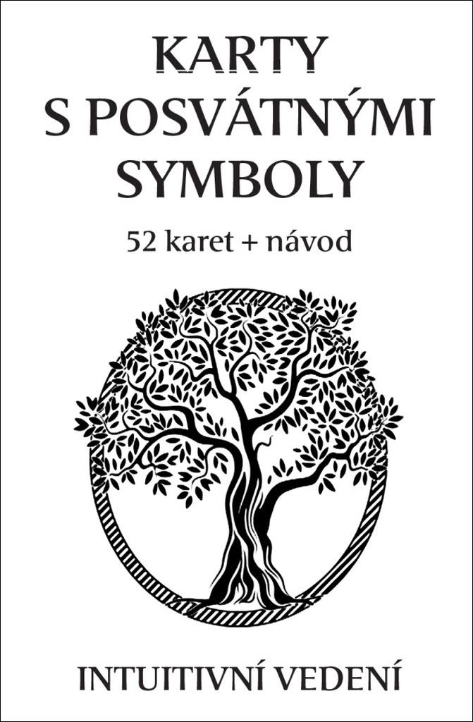 Karty s posvátnými symboly: 52 karet + výkladová kniha