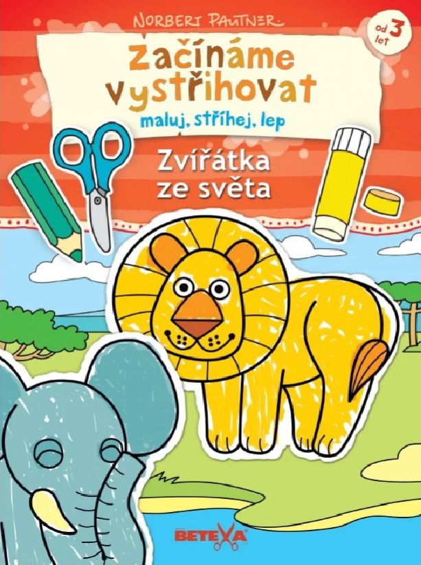 Začínáme vystřihovat Zvířátka ze světa