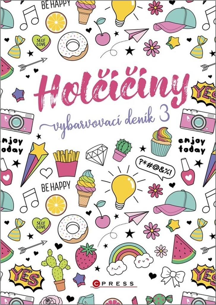 Holčičiny Vybarvovací deník 3 - skvělý pomocník pro rozvoj kreativity a představivosti vašich dětí.