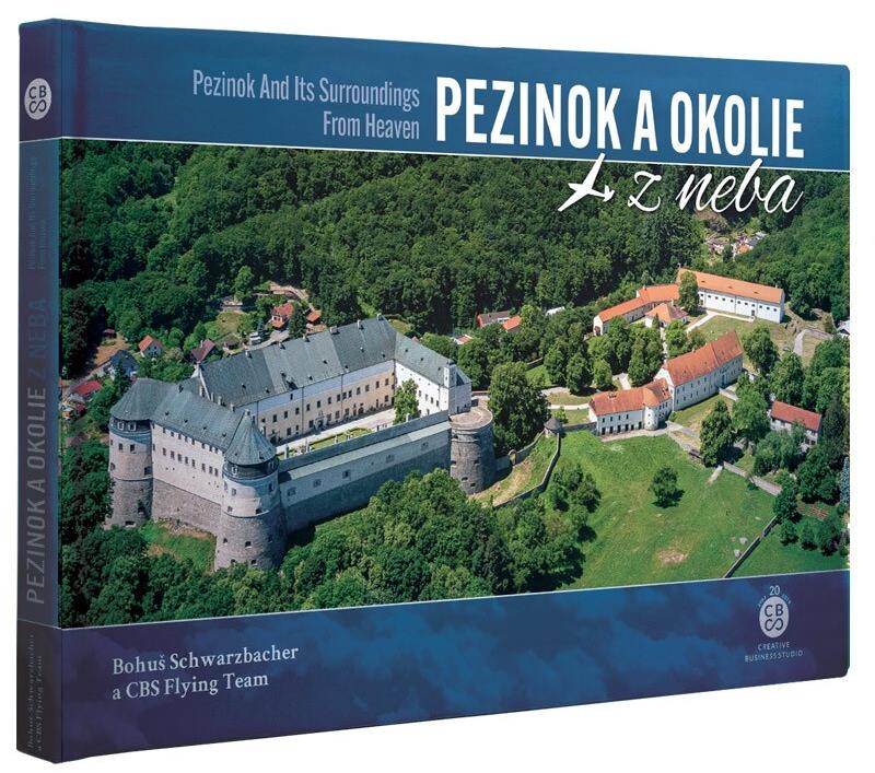 Pezinok a okolie z neba