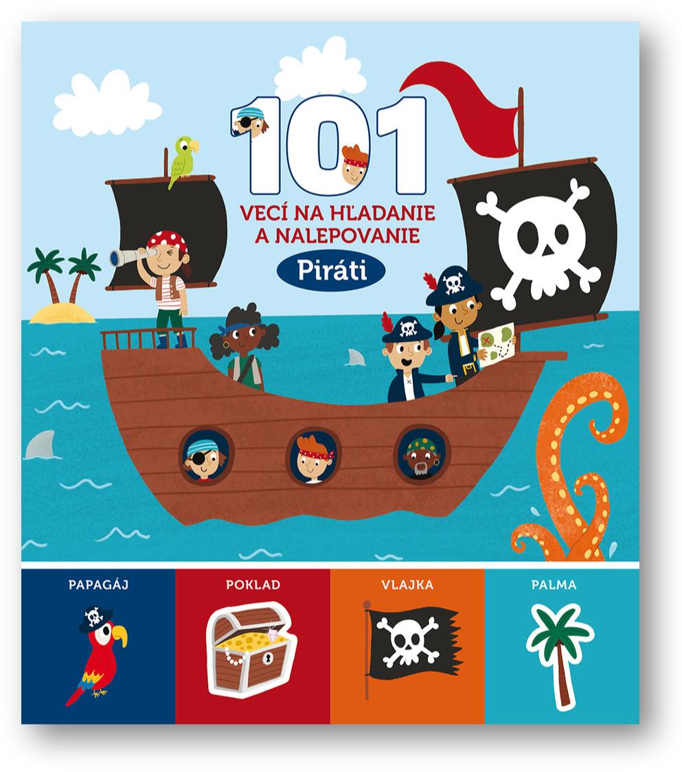 101 vecí na hľadanie a nalepovanie Piráti