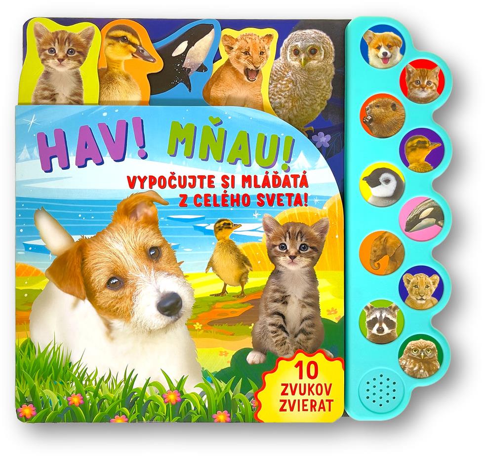 Haf! Mňau! Vypočujte si mláďatá z celého sveta!