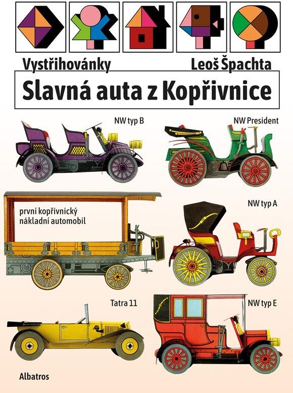 Vystřihovánky Slavná auta z Kopřivnice