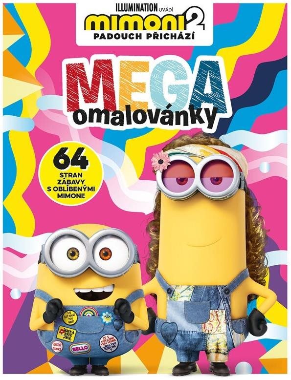 Mimoni 2 Mega omalovánky