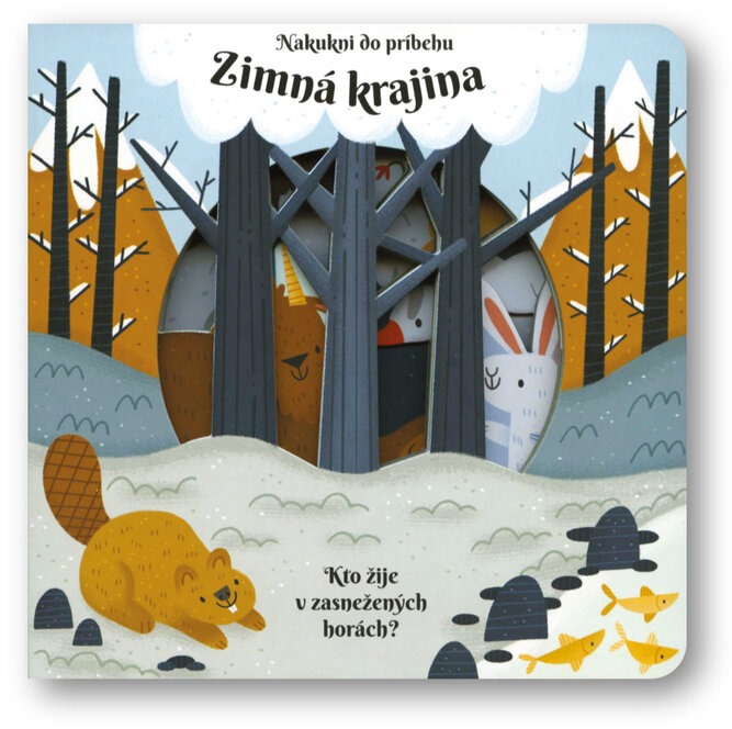 Zimní krajina - kreativní tvoření pro děti. Malířská knížka s 32 barevnými obrázky a jednoduchými instrukcemi pro děti od 3 do 12 let.
