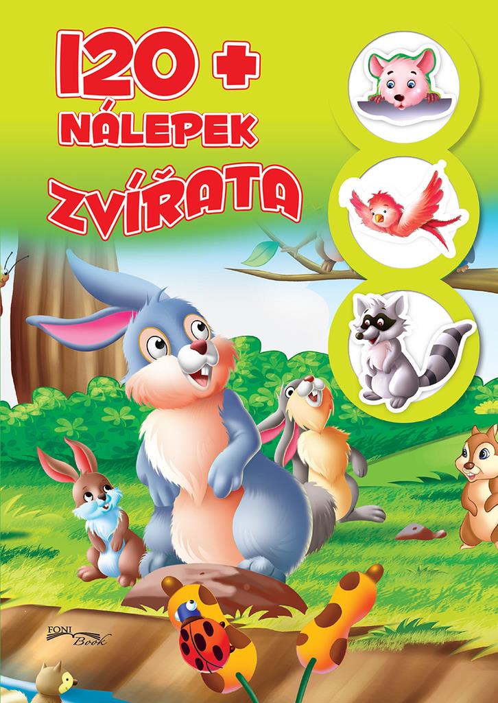 Zvířatá + 120 nálepek