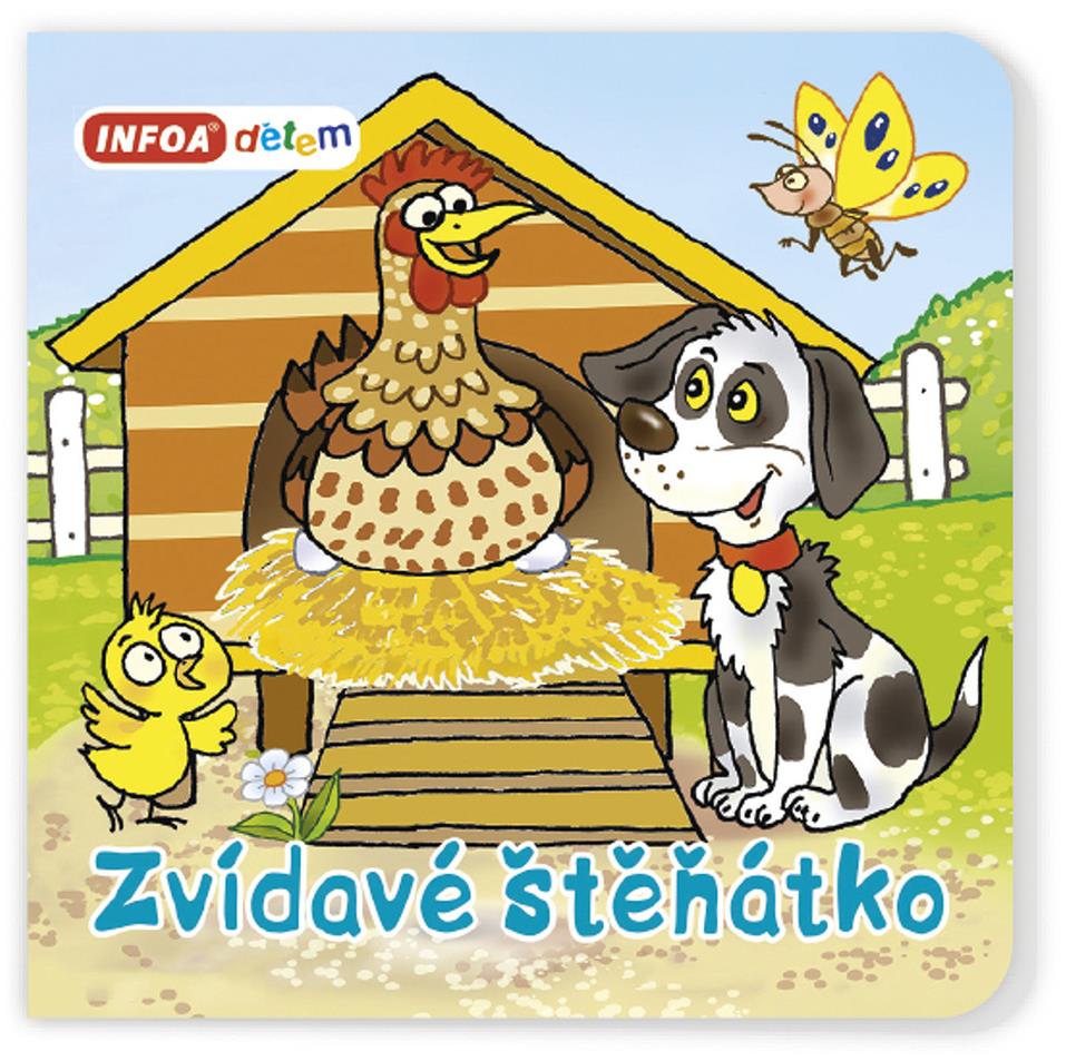 Zvídavé štěňátko