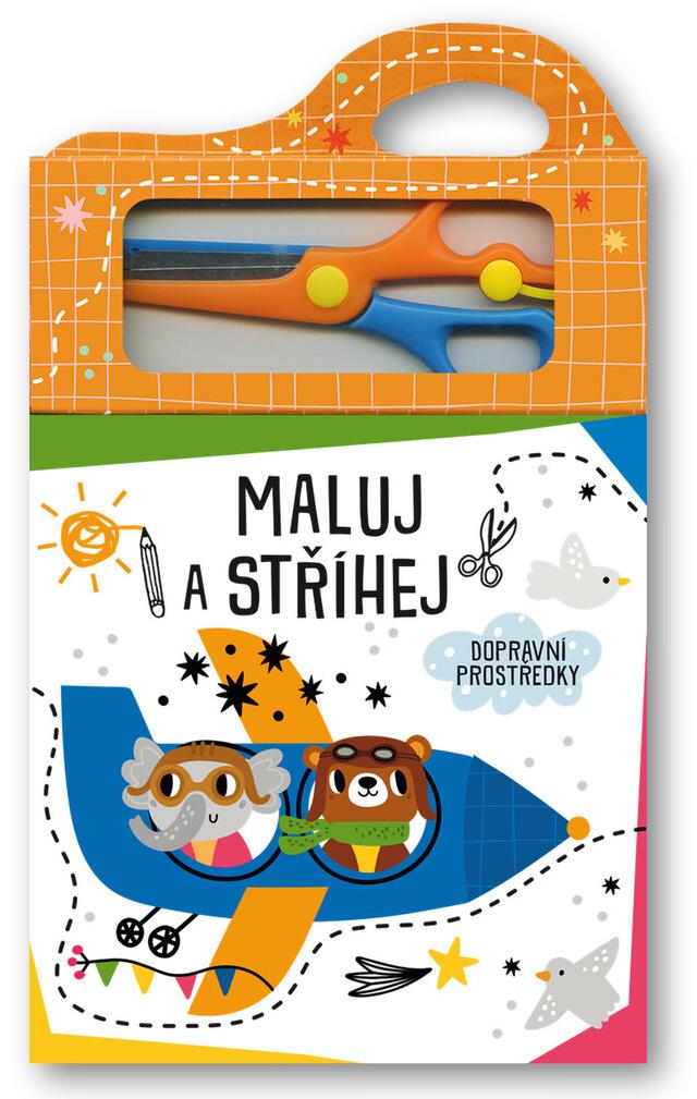 Maluj a stříhej Dopravní prostředky