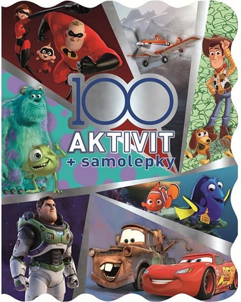 100 aktivit Disney kluci: + samolepky