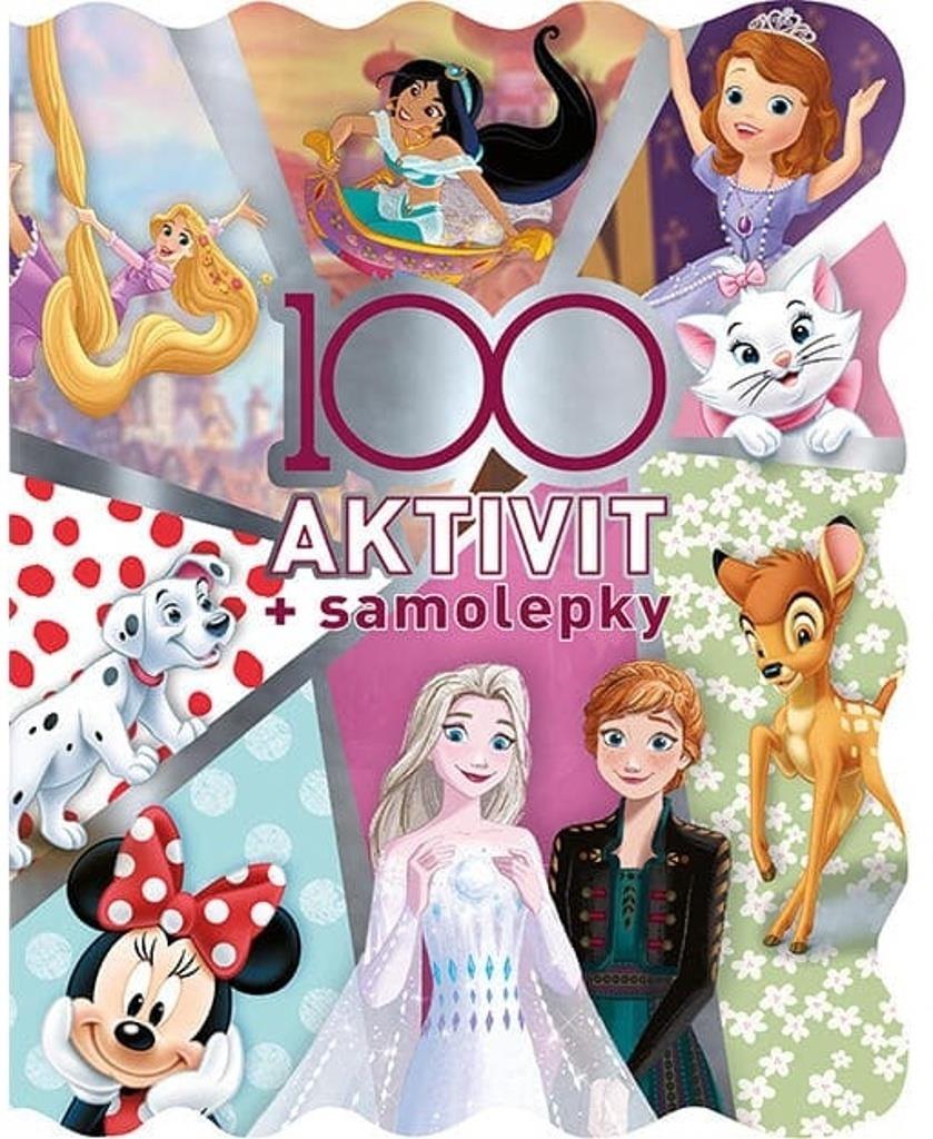 100 aktivit Disney holky: + samolepky