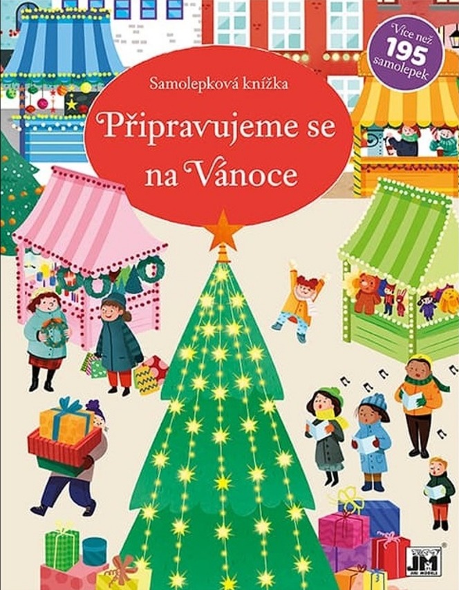 Samolepková knížka Přípravujeme se na Vánoce