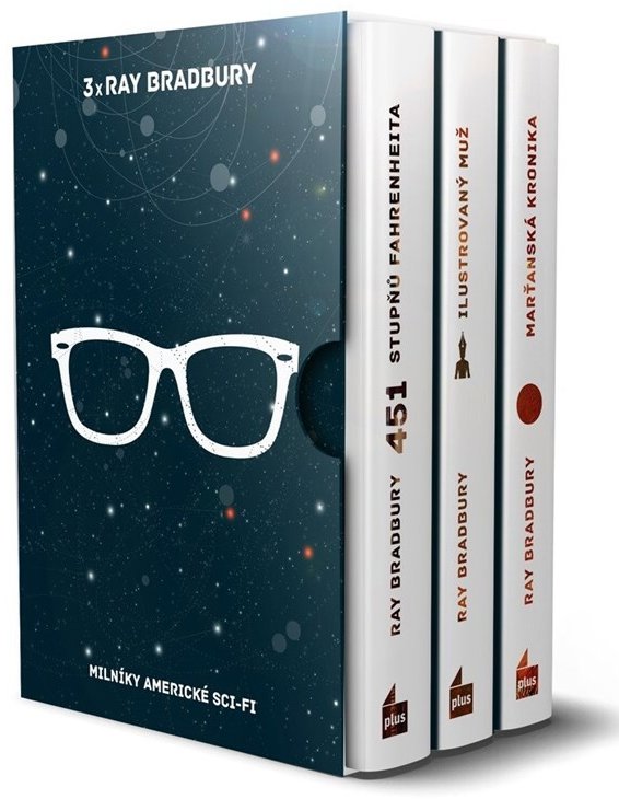Ray Bradbury: Marťanská kronika, Ilustrovaný muž, 451 stupňů Fahrenheita