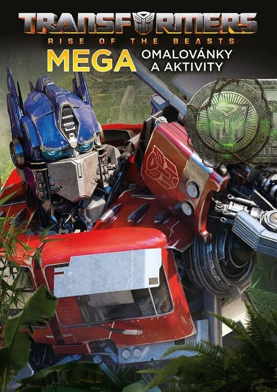 Transformers Mega omalovánky a aktivity