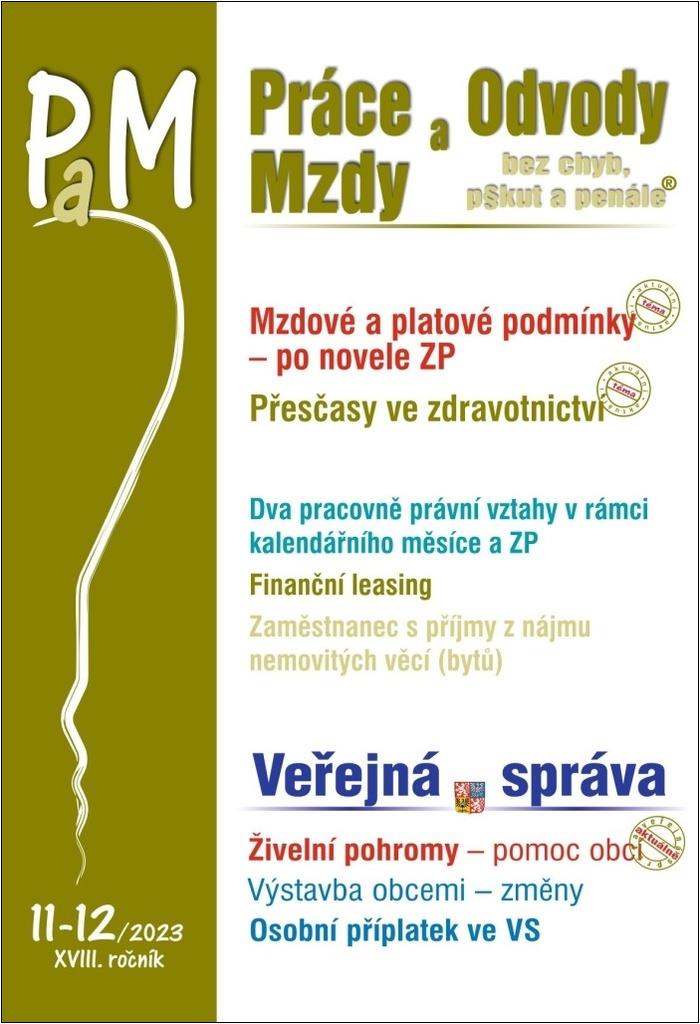 Práce a mzdy 11-12/2023 – Mzdové a platové problémy po novele zákoníku práce: Přesčasy ve zdravotnic