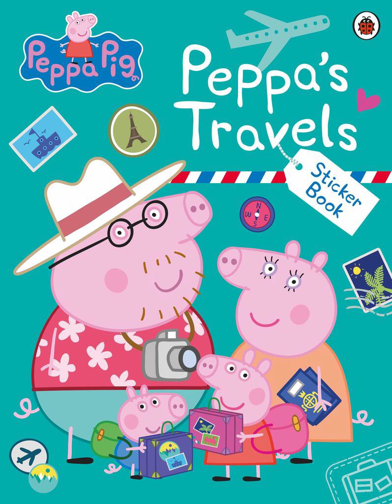 Peppa Pig: Travel: Sticker Scenes Book