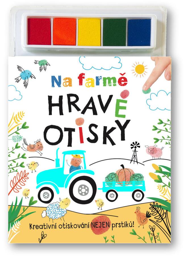 Hravé otisky Na farmě: Kreativní otiskování nejen prstíků