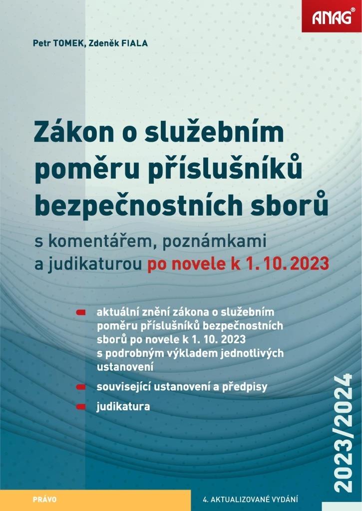 Zákon o služebním poměru příslušníků bezpečnostních sborů: s komentářem, poznámkami a judikaturou po