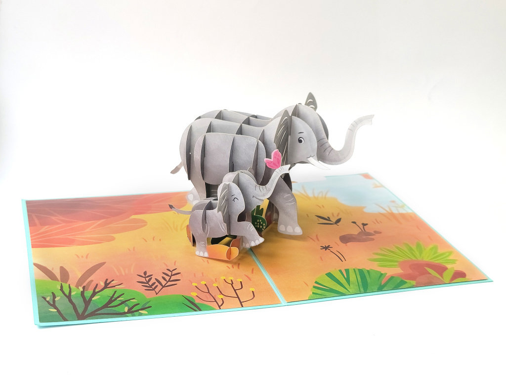 3D přání Happy Together - vysoce kvalitní obraz a detaily, kvalitní materiály, skvělý dárek pro blízké.