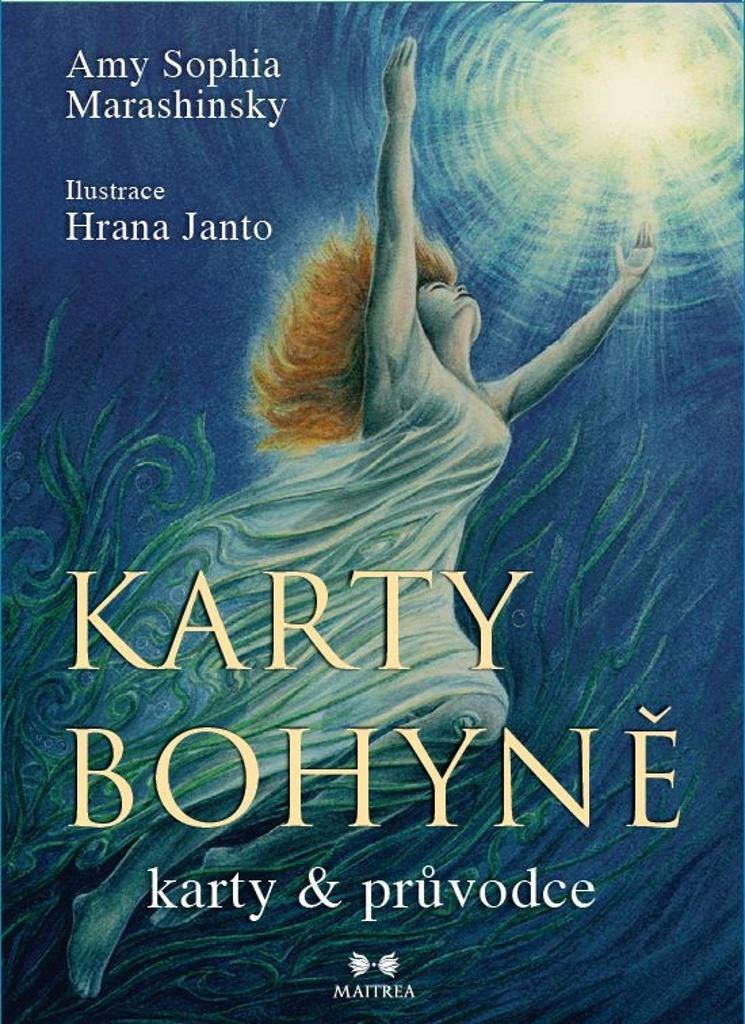 Karty Bohyně set: 52 obrázkových karet & průvodce