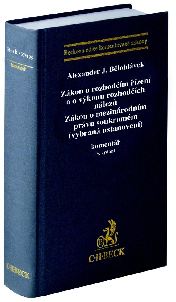Zákon o rozhodčím řízení a o výkonu rozhodčích nálezů: Komentář
