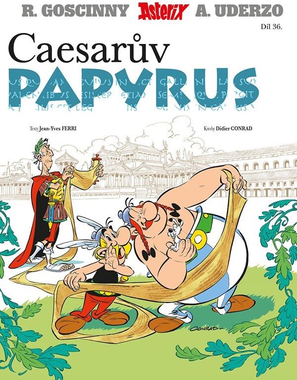 Asterix Caesarův papyrus