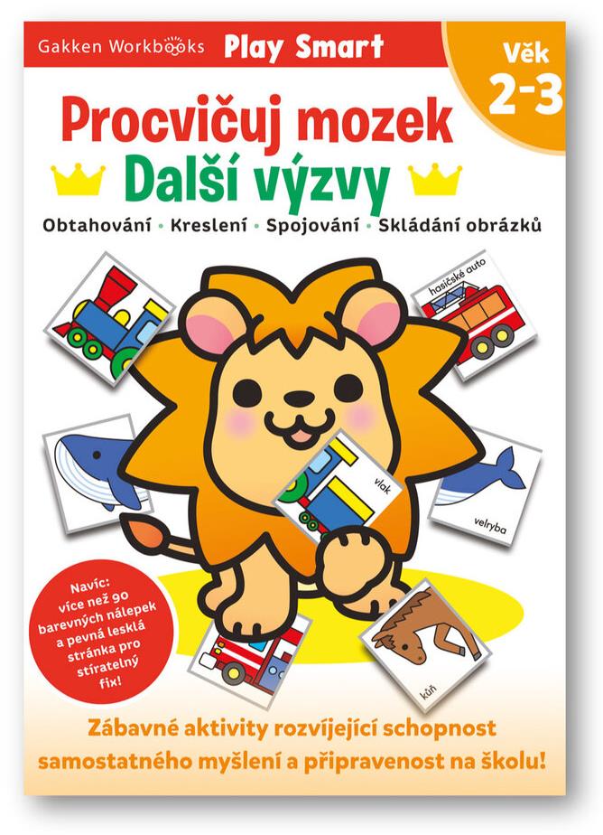 Procvičuj mozek Další výzvy: Obtahování, Kreslení, Spojování, Skládání obrázků
