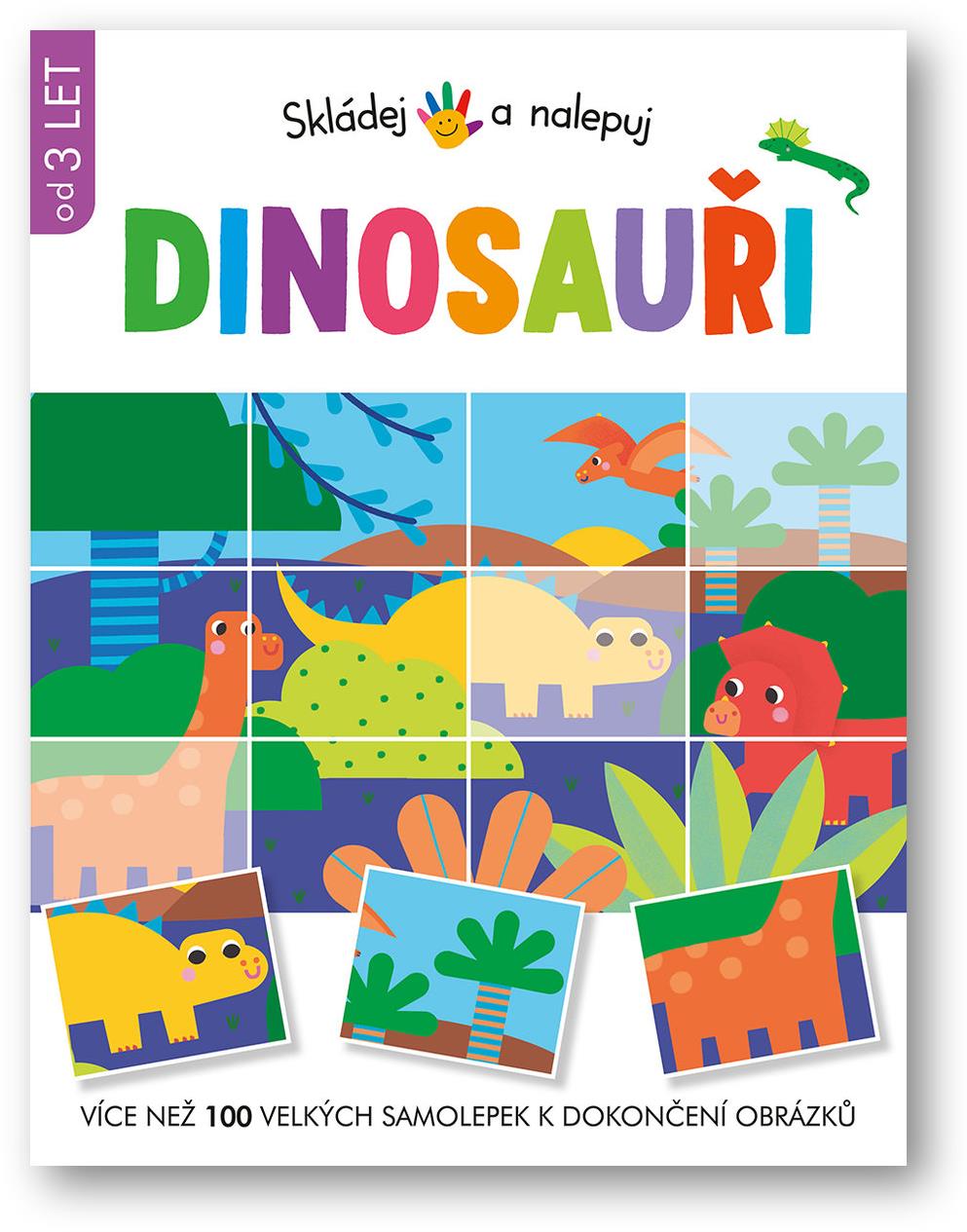 Skládej a nalepuj Dinosauři