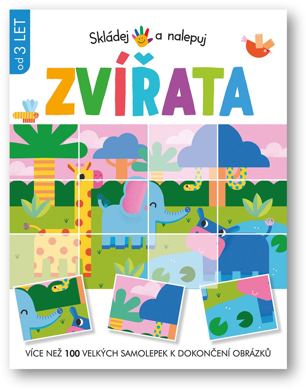 Skládej a nalepuj Zvířata