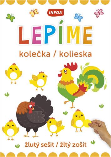 Lepíme kolečka/kolieska: žlutý sešit/žltý zošit