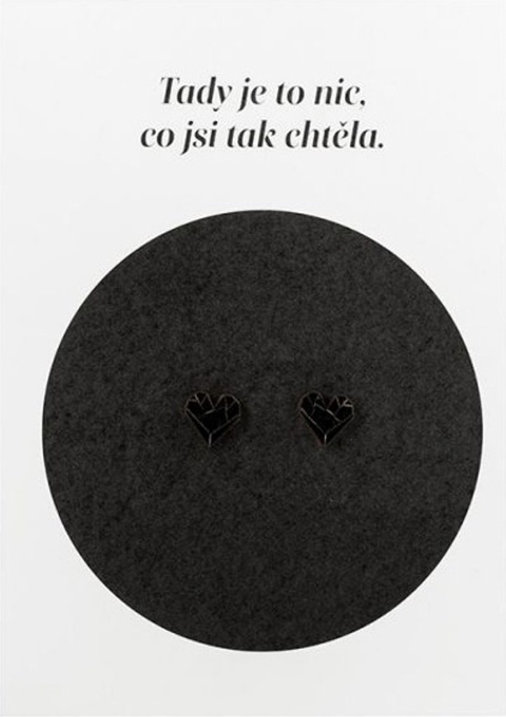 Přání Nic a náušnice - ideální dárek pro každého