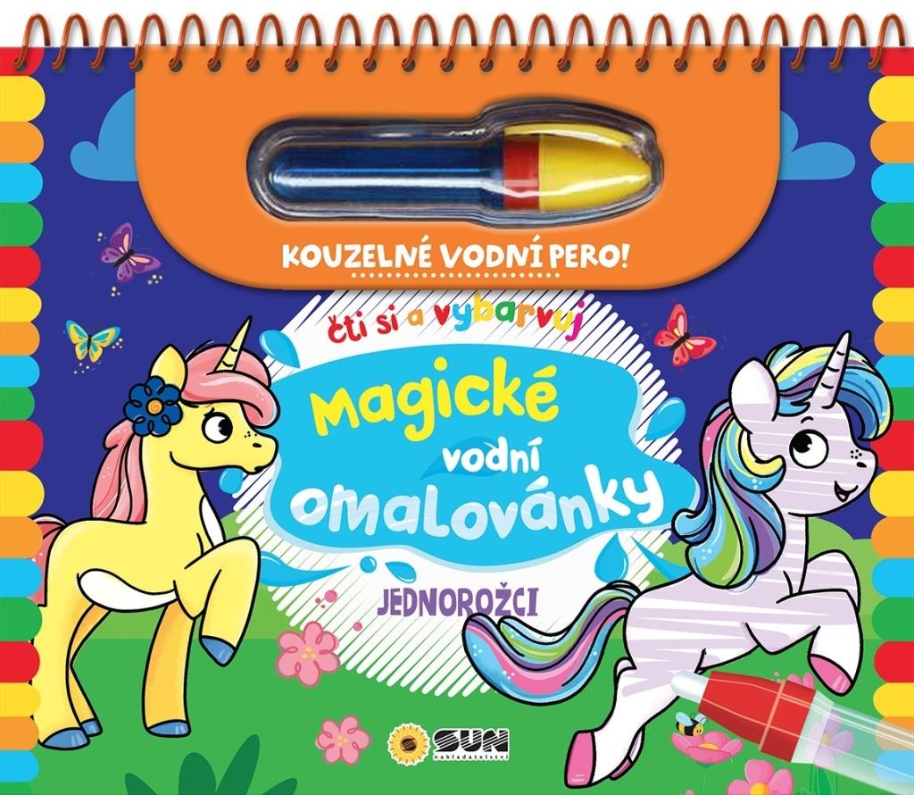 Magické vodní omalovánky Jednorožci - ideální produkt pro děti